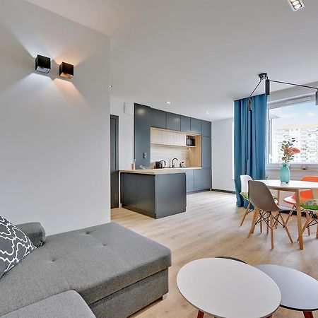 Apartmán Aviator Blue 15 Gdaňsk Exteriér fotografie