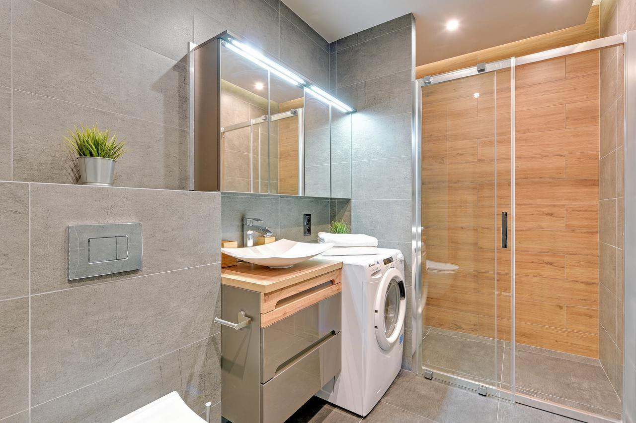 Apartmán Aviator Blue 15 Gdaňsk Exteriér fotografie