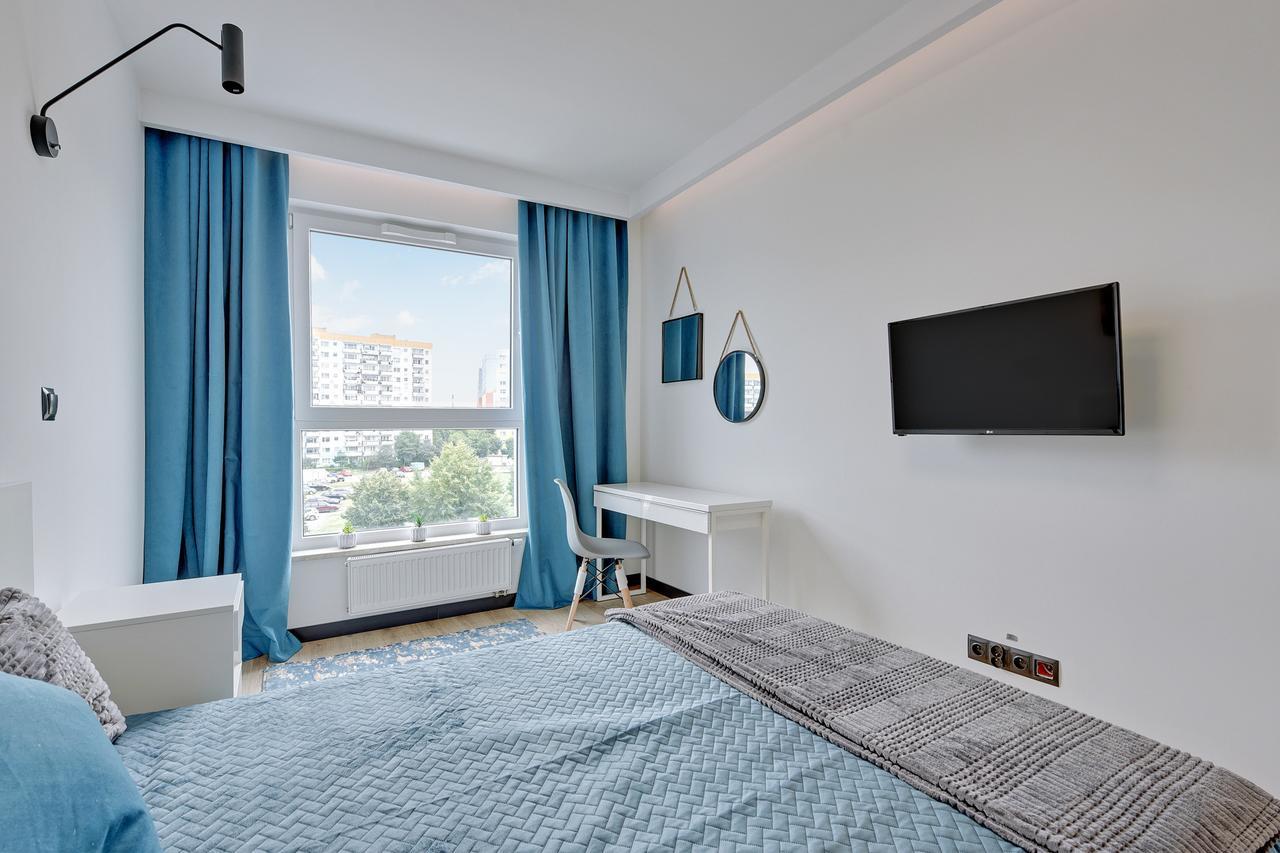 Apartmán Aviator Blue 15 Gdaňsk Exteriér fotografie